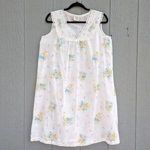 Vintage JCPenney‎ Sleepwear Nightgown 12-14